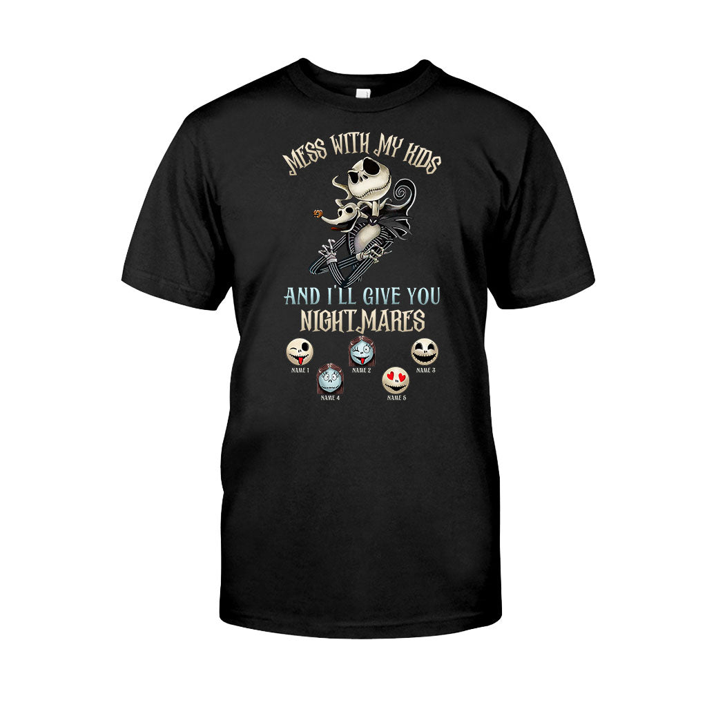 Personalized Nightmare T-shirt and Hoodie Gift for Dad | Halloween & Father's Day T-shirt & Hoodie GradoCreations