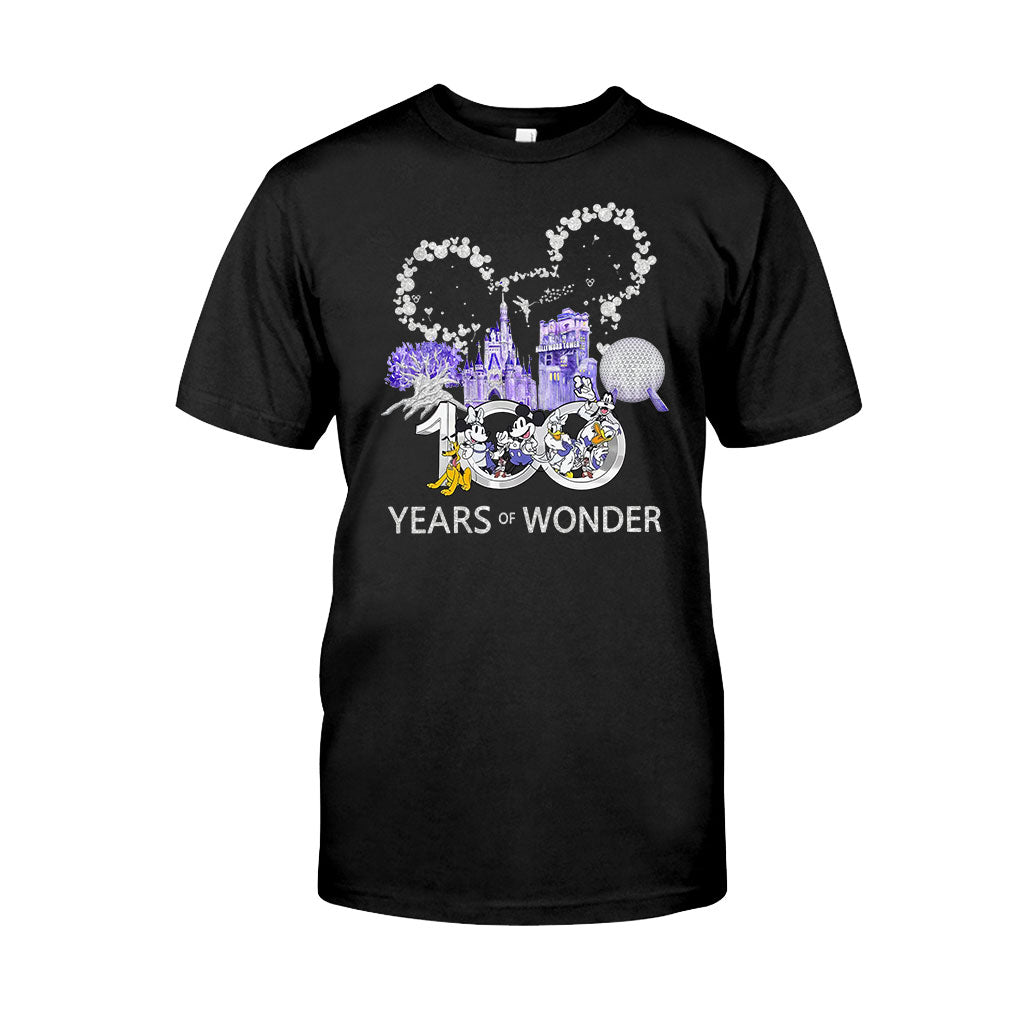 100 Years of Wonder T-shirt & Hoodie for Disney Fans T-shirt & Hoodie GradoCreations