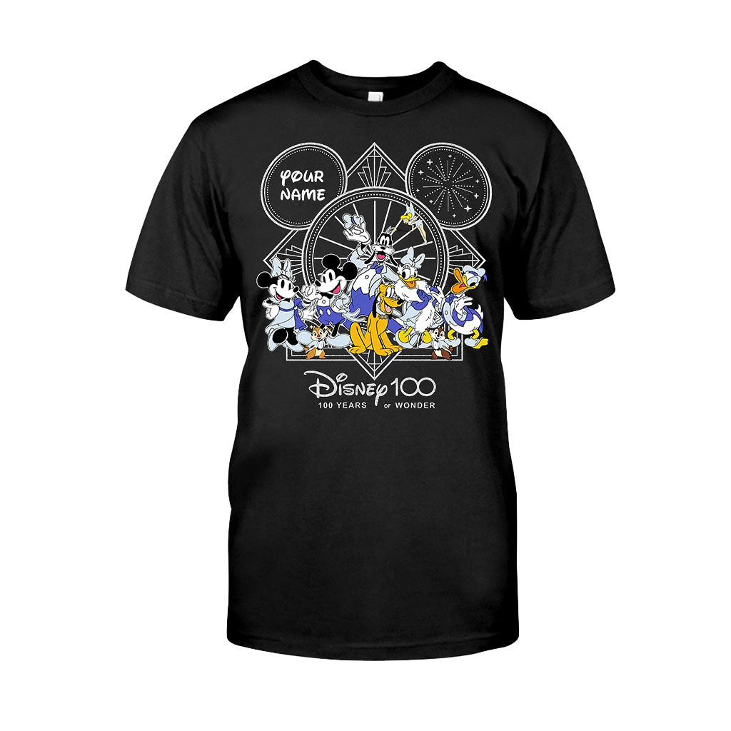 Personalized Disney 100 Years T-shirt & Hoodie with Custom Name for Birthday & Christmas T-shirt & Hoodie GradoCreations
