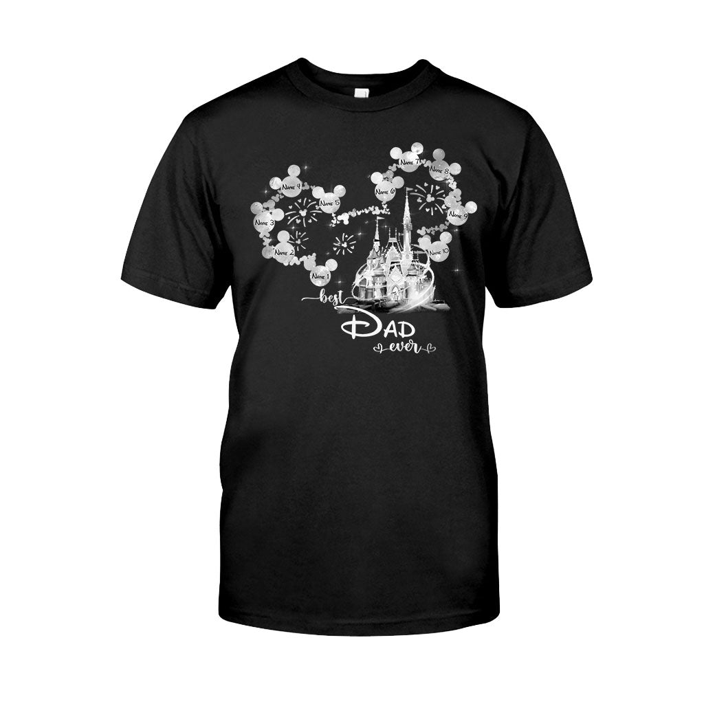 Personalized Best Dad Ever T-Shirt & Hoodie Gift for Father's Day T-shirt & Hoodie GradoCreations