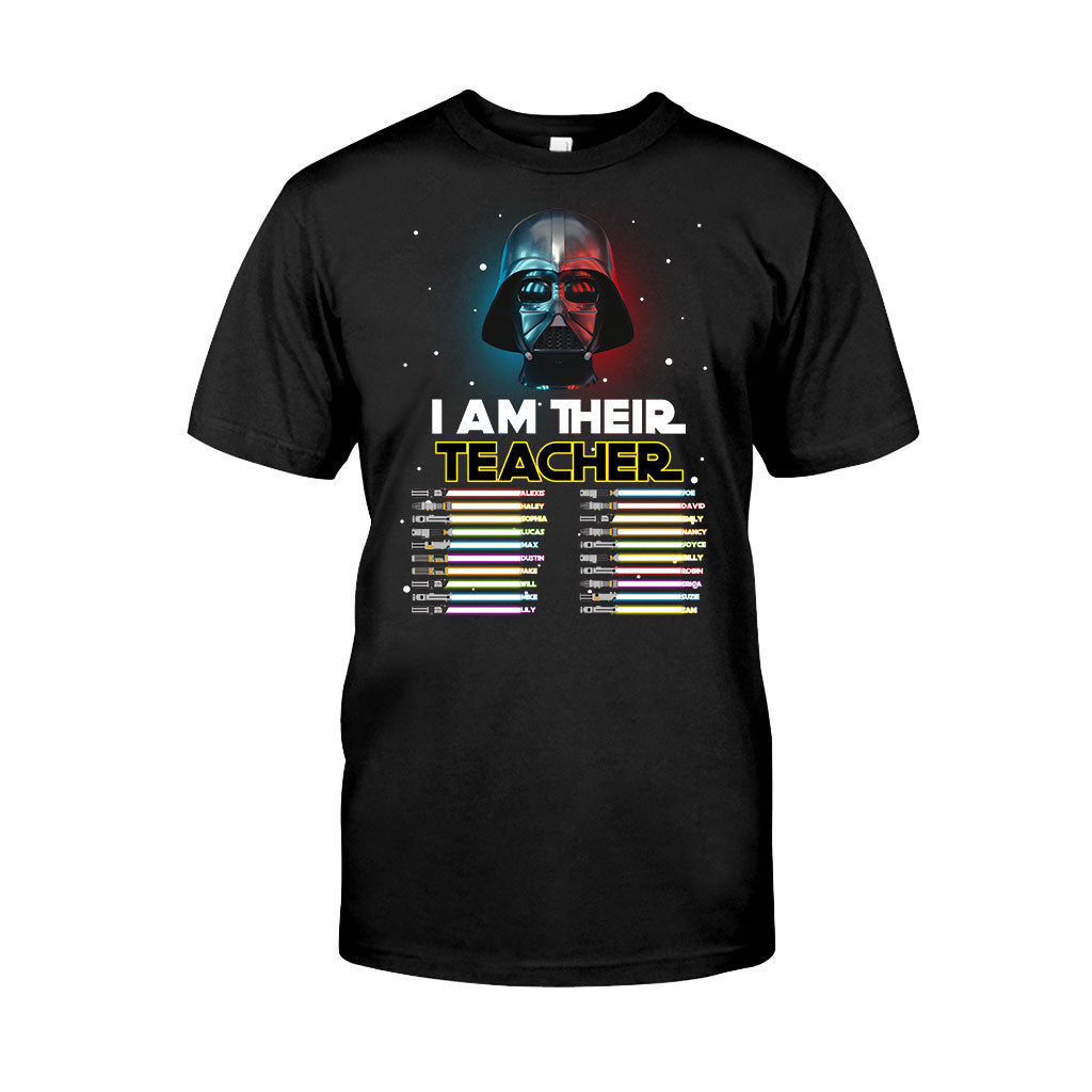 Personalized Teacher T-Shirt Custom Names Star Wars Gift T-shirt & Hoodie GradoCreations