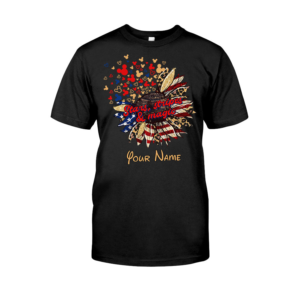 Personalized Independence Day T-Shirt & Hoodie with American Flag Design T-shirt & Hoodie GradoCreations