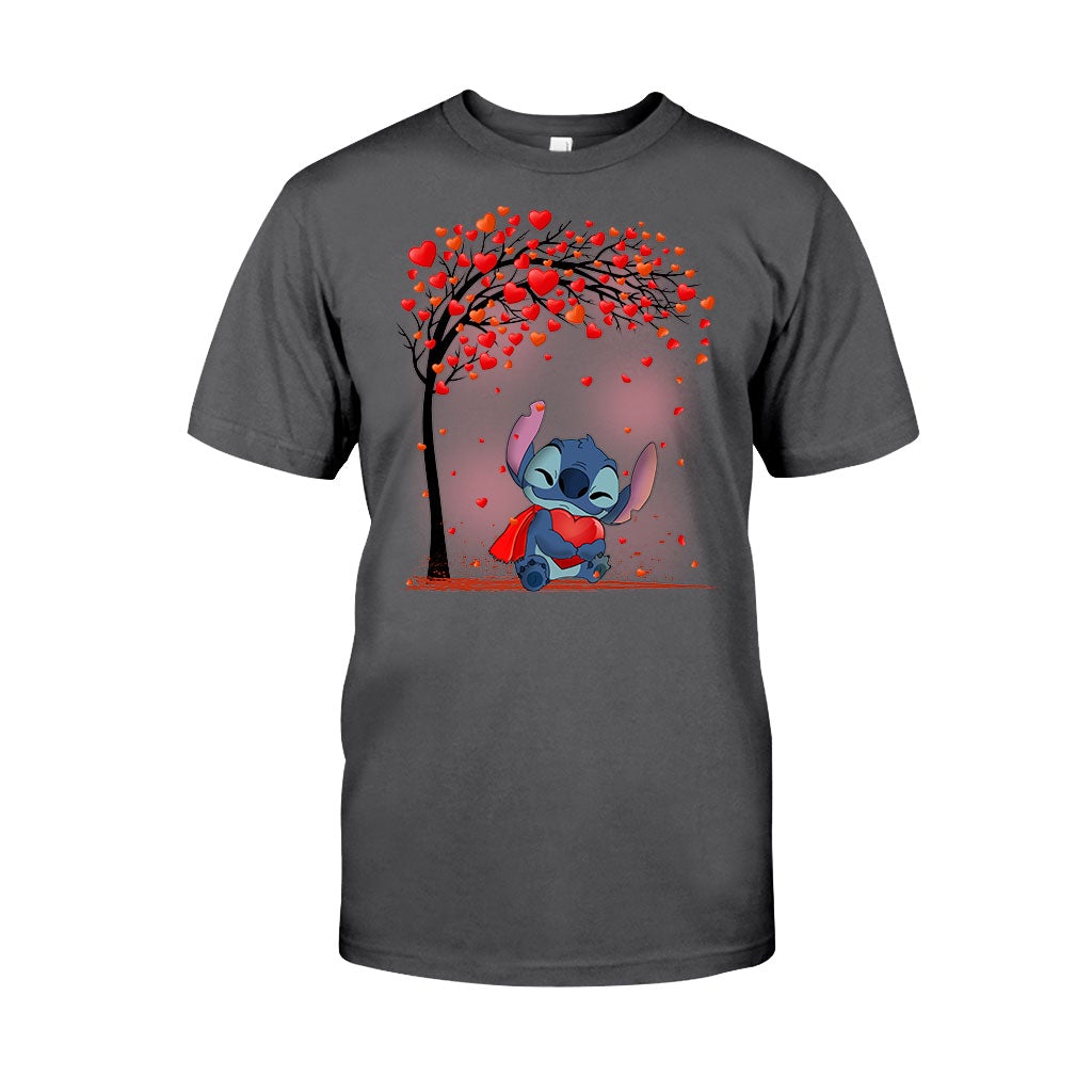 Personalized Couple T-shirt & Hoodie with Custom Names | Unique Romantic Gift T-shirt & Hoodie GradoCreations