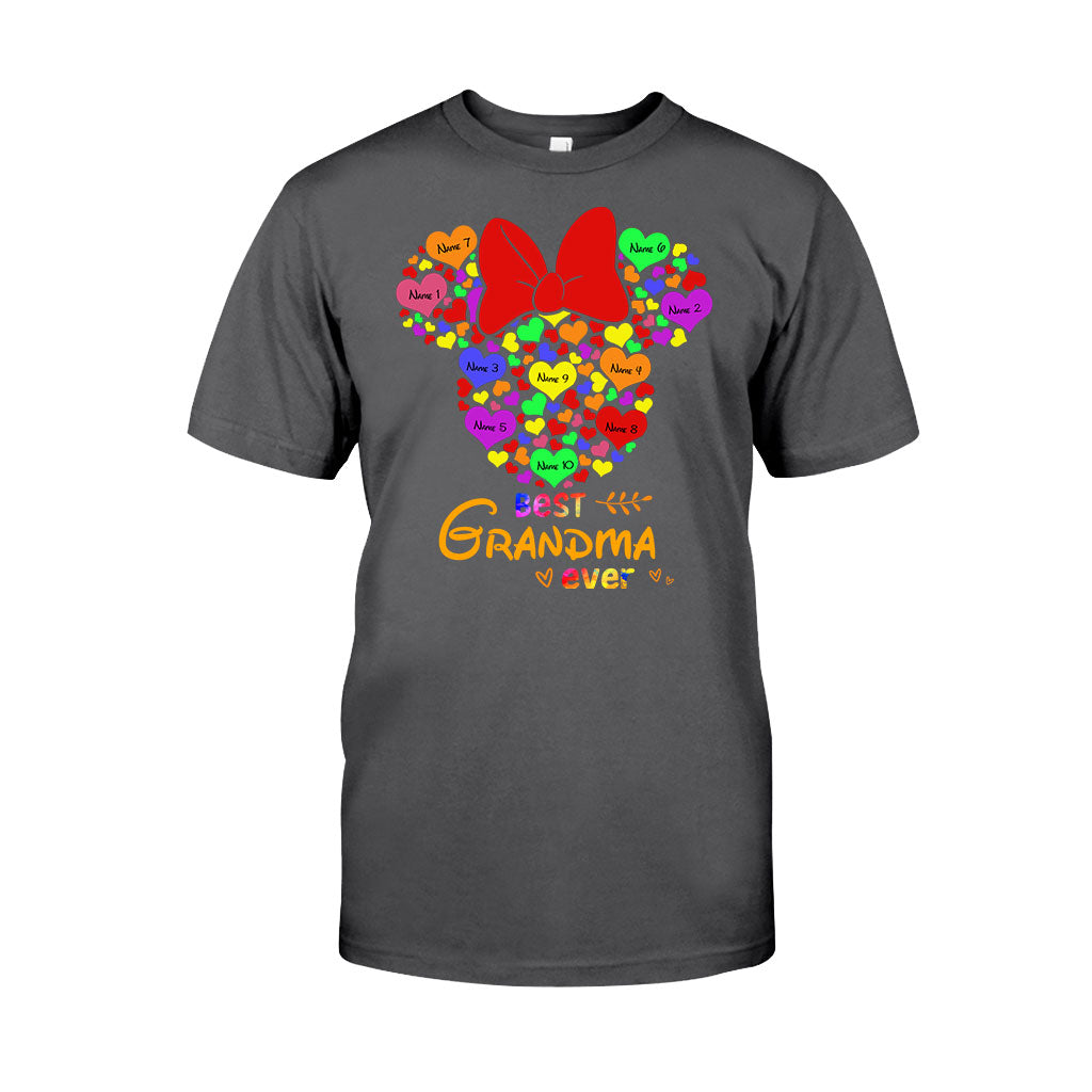 Personalized Mother's Day T-Shirt & Hoodie Best Grandma Ever Gift T-shirt & Hoodie GradoCreations