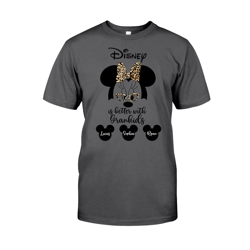 Personalized Disney Grandkids T-shirt & Hoodie Gift for Grandma T-shirt & Hoodie GradoCreations