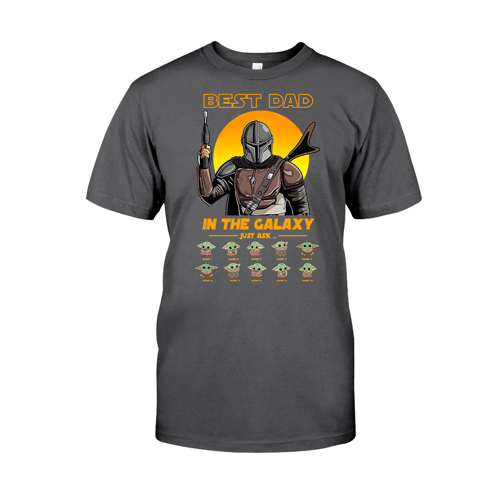 Personalized Best Dad In The Galaxy T-shirt & Hoodie Gift T-shirt & Hoodie GradoCreations