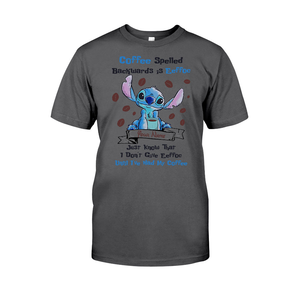 Personalized Coffee Spelled Eeffoc T-shirt & Hoodie Gift Idea T-shirt & Hoodie GradoCreations