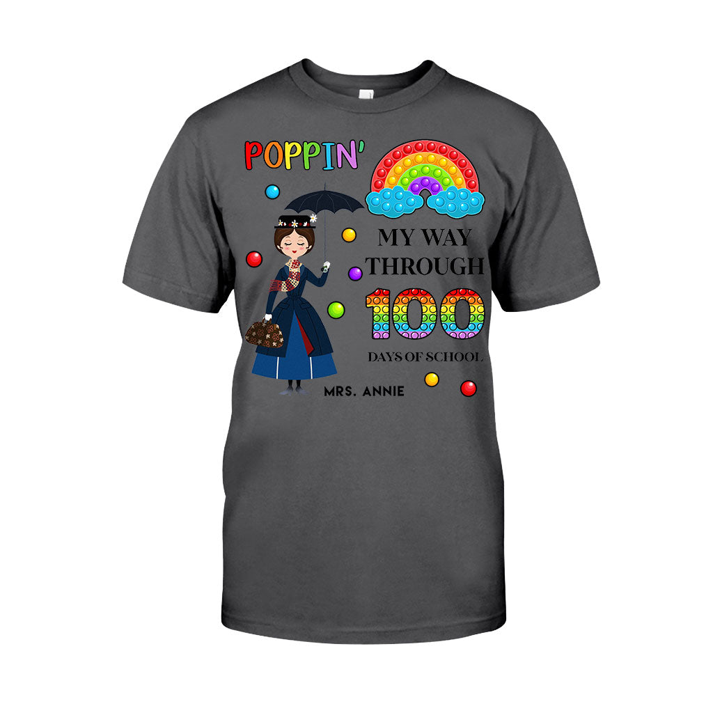 Personalized Teacher T-Shirt 100 Days of School Gift T-shirt & Hoodie GradoCreations