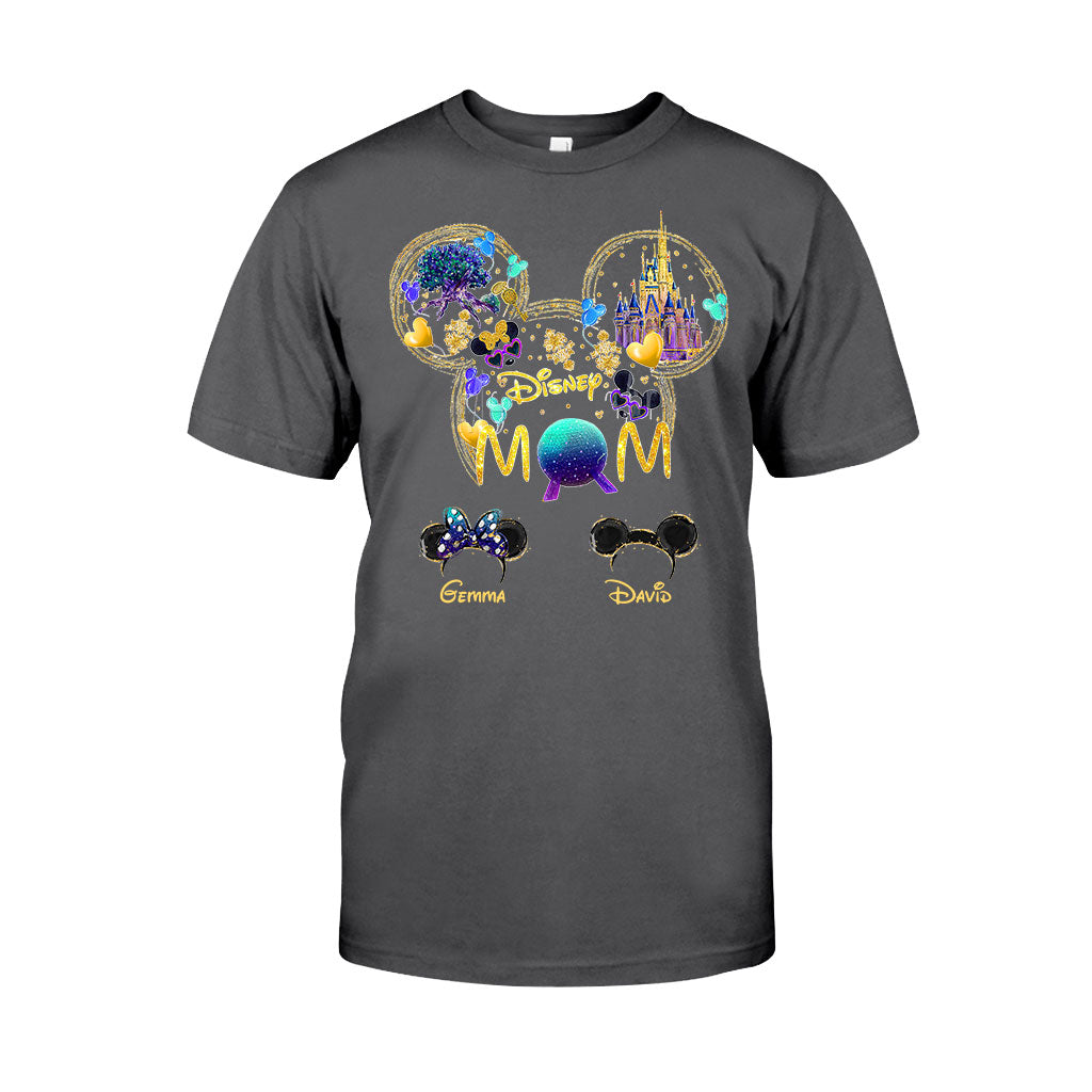Personalized Disney Mom T-shirt Custom Name Gift for Mother's Day T-shirt & Hoodie GradoCreations