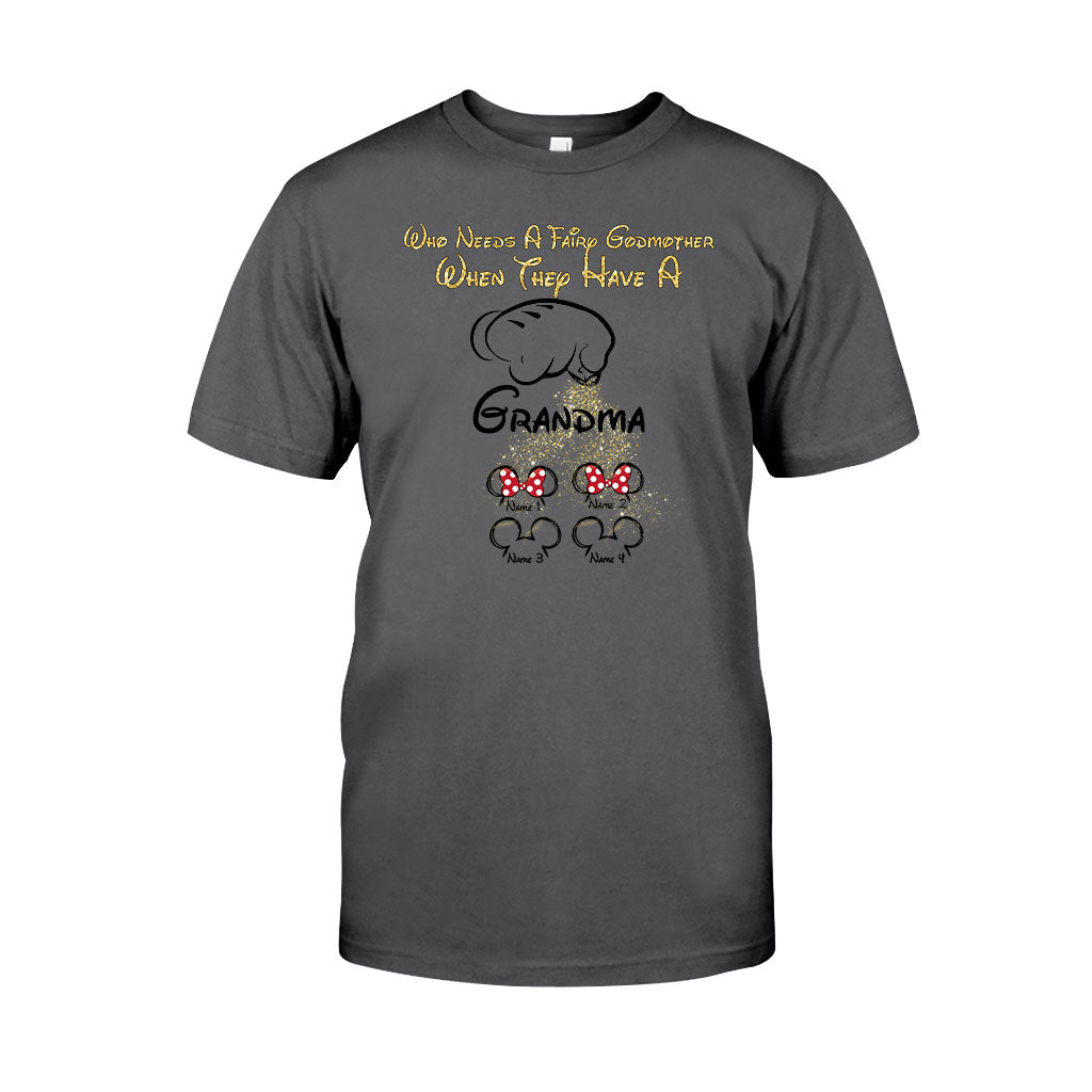 Personalized Mother's Day T-shirt & Hoodie with Custom Names for Grandma T-shirt & Hoodie GradoCreations