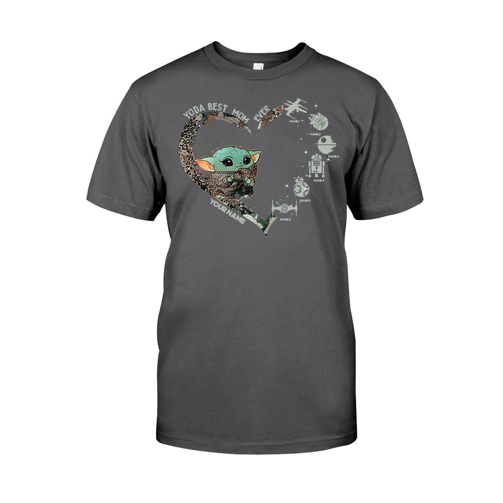 Personalized Yoda Best Mom Ever T-shirt & Hoodie Gift T-shirt & Hoodie GradoCreations