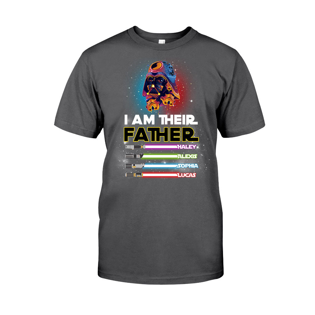 Personalized I Am Their Father T-shirt & Hoodie Gift for Dad T-shirt & Hoodie GradoCreations