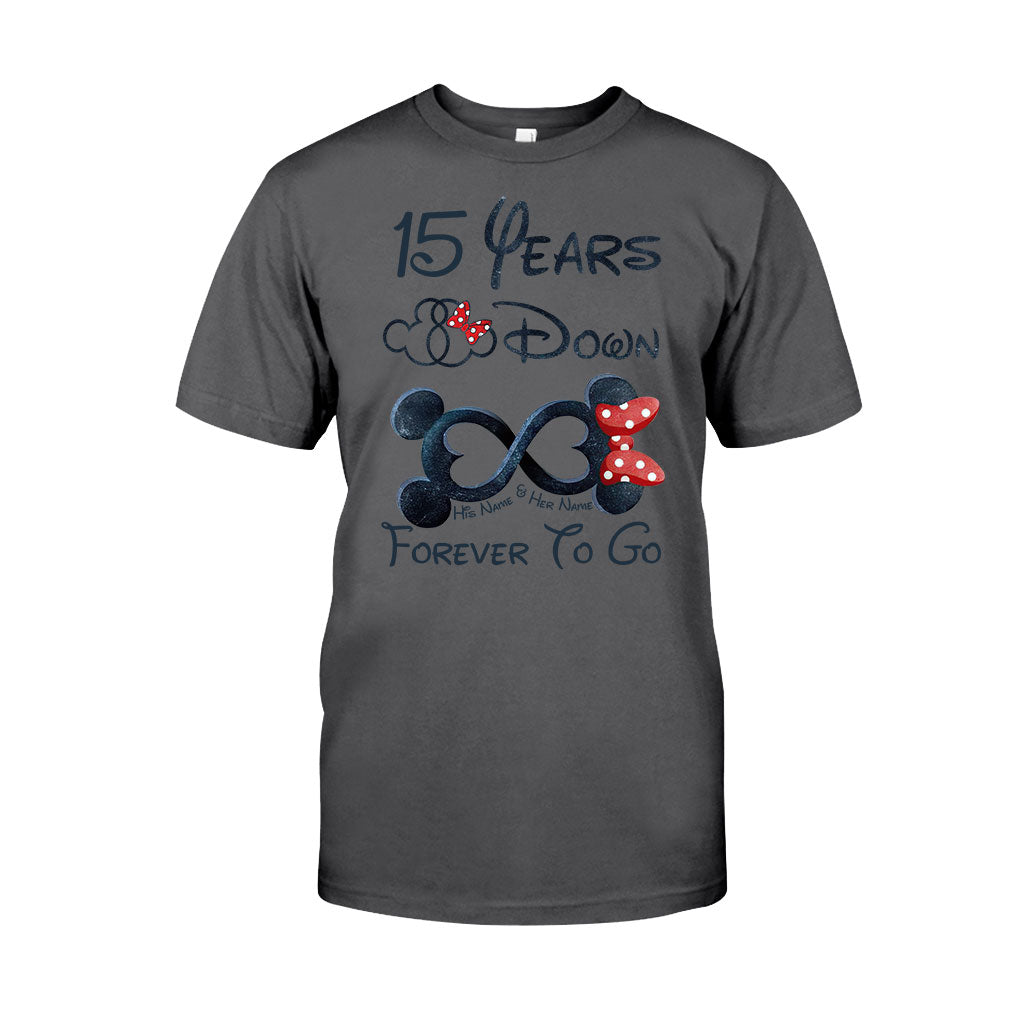 Personalized Forever To Go Mouse T-shirt & Hoodie Gift for Couples T-shirt & Hoodie GradoCreations