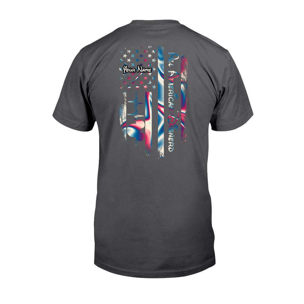 Personalized Independence Day T-Shirt & Hoodie with Name Customization T-shirt & Hoodie GradoCreations