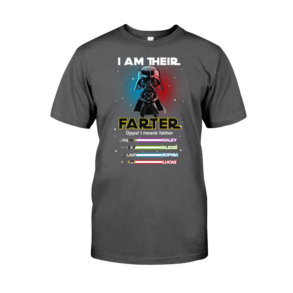 Personalized Father's Day T-shirt & Hoodie Custom Family Names Gift for Dad T-shirt & Hoodie GradoCreations