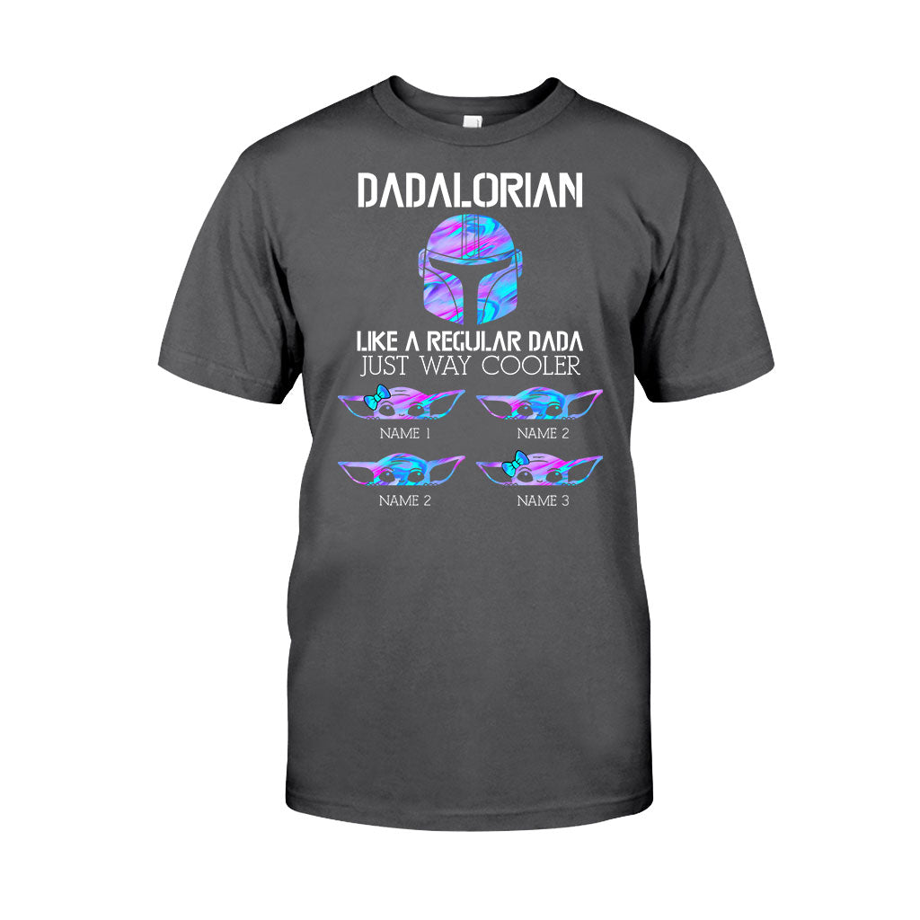 Personalized Dadalorian T-shirt & Hoodie Gift for Dad T-shirt & Hoodie GradoCreations