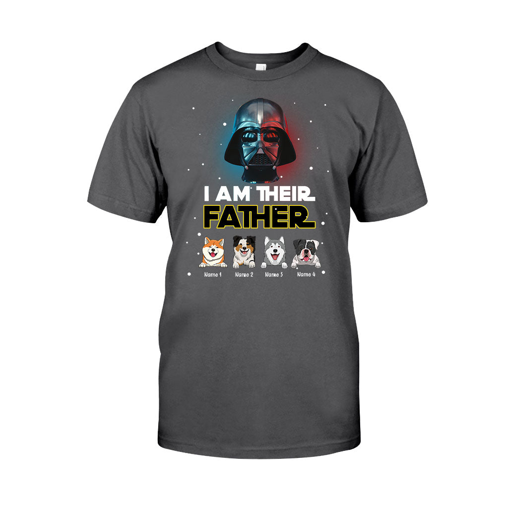 Personalized Dog Dad T-Shirt and Hoodie - I Am Their Father Gift T-shirt & Hoodie GradoCreations