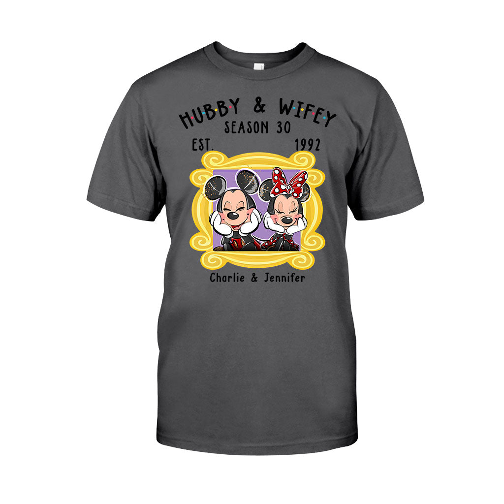 Personalized Couple T-shirt and Hoodie with Cute Design for Anniversary T-shirt & Hoodie GradoCreations