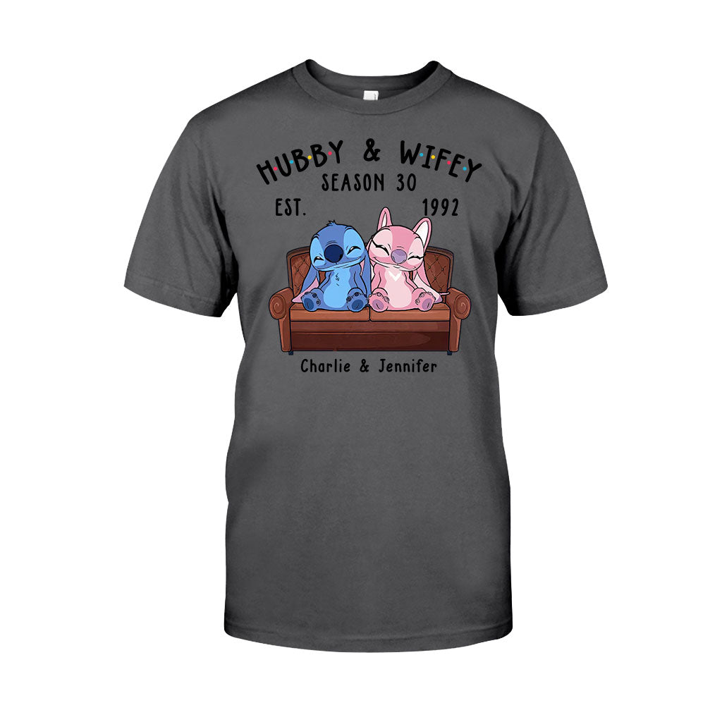 Personalized Couple Ohana T-shirt & Hoodie Custom Gift T-shirt & Hoodie GradoCreations