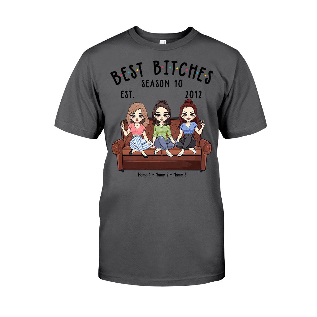 Personalized Bestie T-shirt and Hoodie Gift for Friends T-shirt & Hoodie GradoCreations