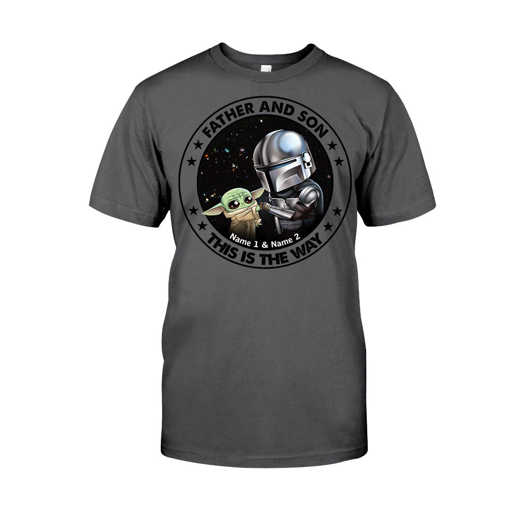 Personalized Father's Day T-shirt & Hoodie with Star Wars Theme T-shirt & Hoodie GradoCreations