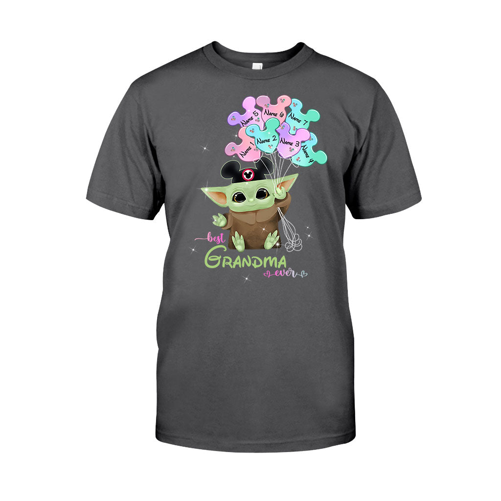 Personalized Best Grandma Ever T-shirt & Hoodie Gift for Mother's Day T-shirt & Hoodie GradoCreations