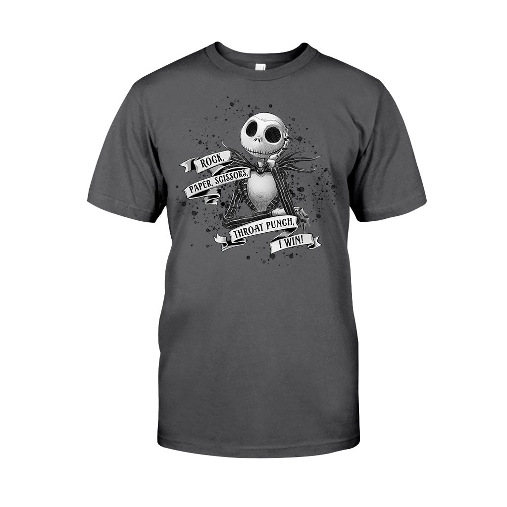 Personalized Rock Paper Scissors T-Shirt & Hoodie Gift for Halloween T-shirt & Hoodie GradoCreations