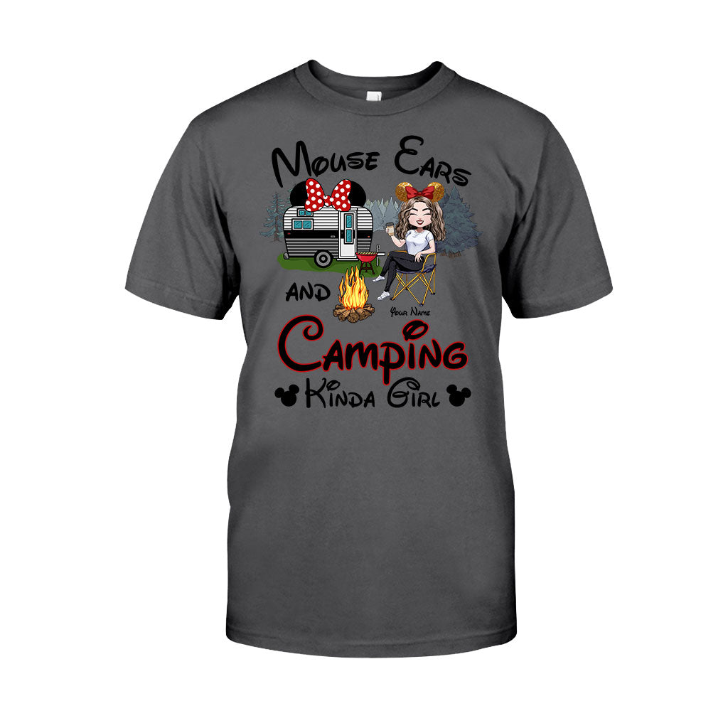 Personalized Camping Kinda Girl T-shirt Hoodie Custom Gift T-shirt & Hoodie GradoCreations