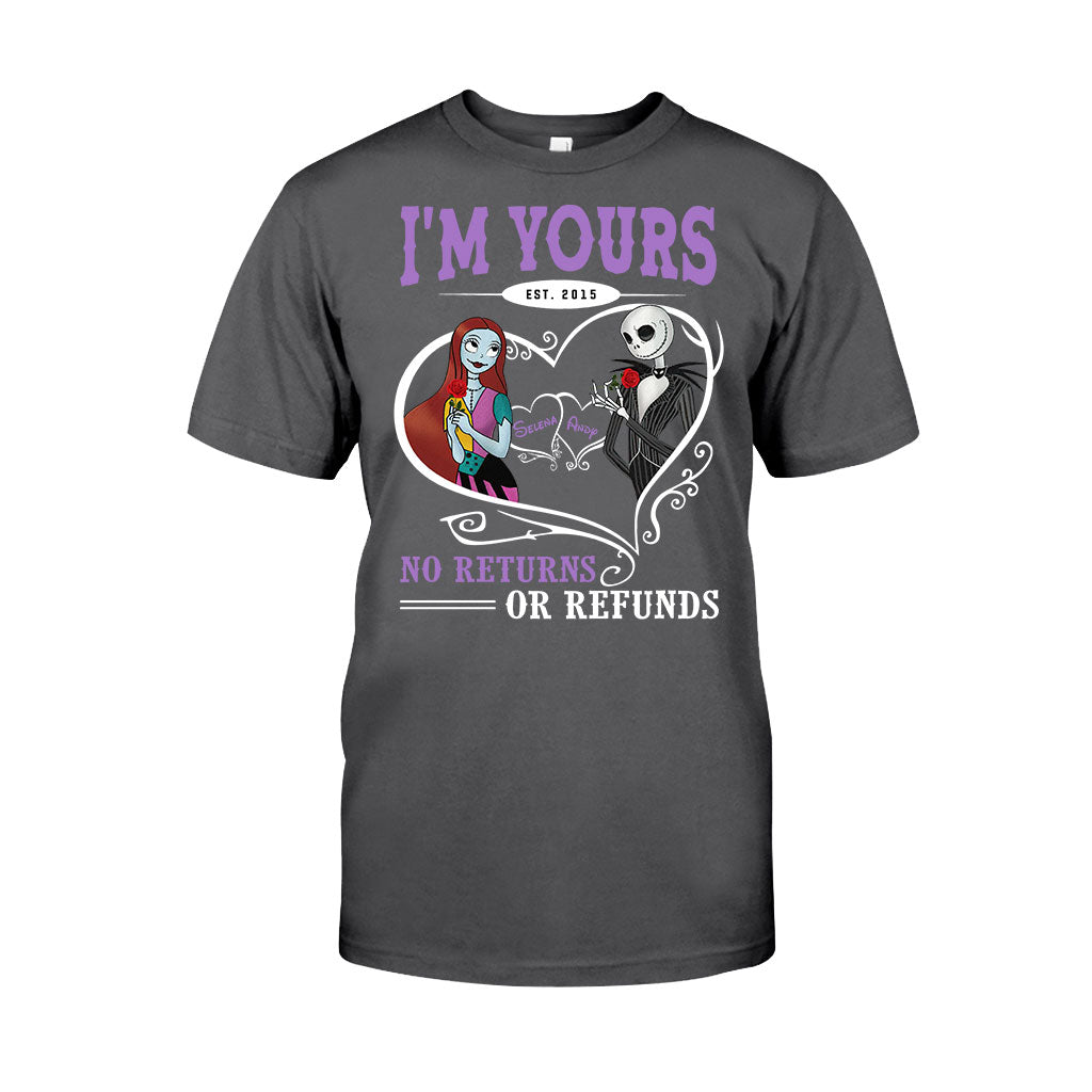 Personalized I'm Yours No Returns Nightmare T-Shirt & Hoodie Gift T-shirt & Hoodie GradoCreations