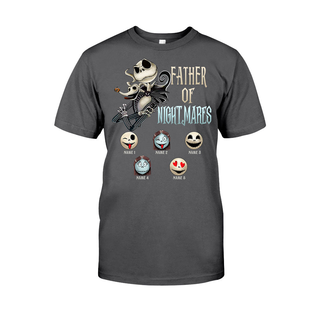 Personalized Father's Day Nightmare T-shirt & Hoodie Gift for Dad T-shirt & Hoodie GradoCreations