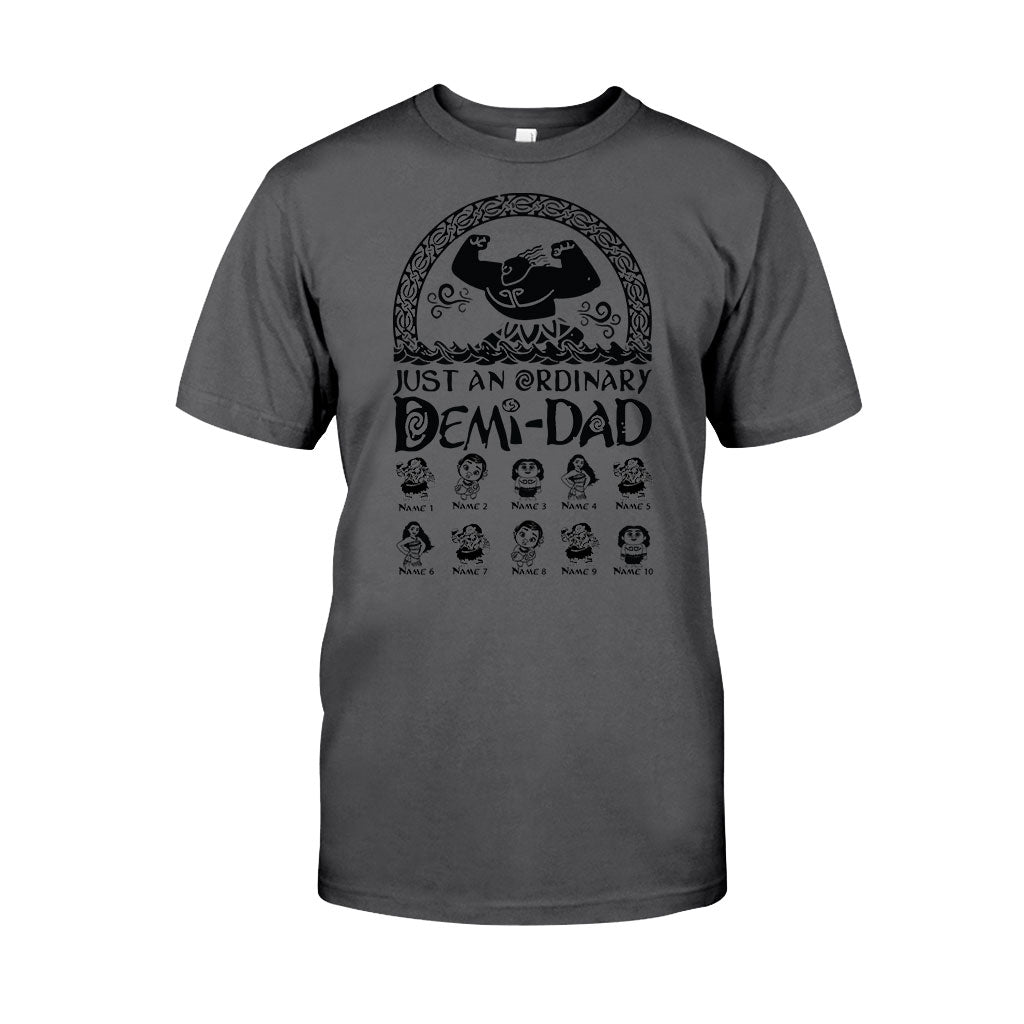 Personalized Demi-Dad T-Shirt & Hoodie Custom Name Gift for Father's Day T-shirt & Hoodie GradoCreations