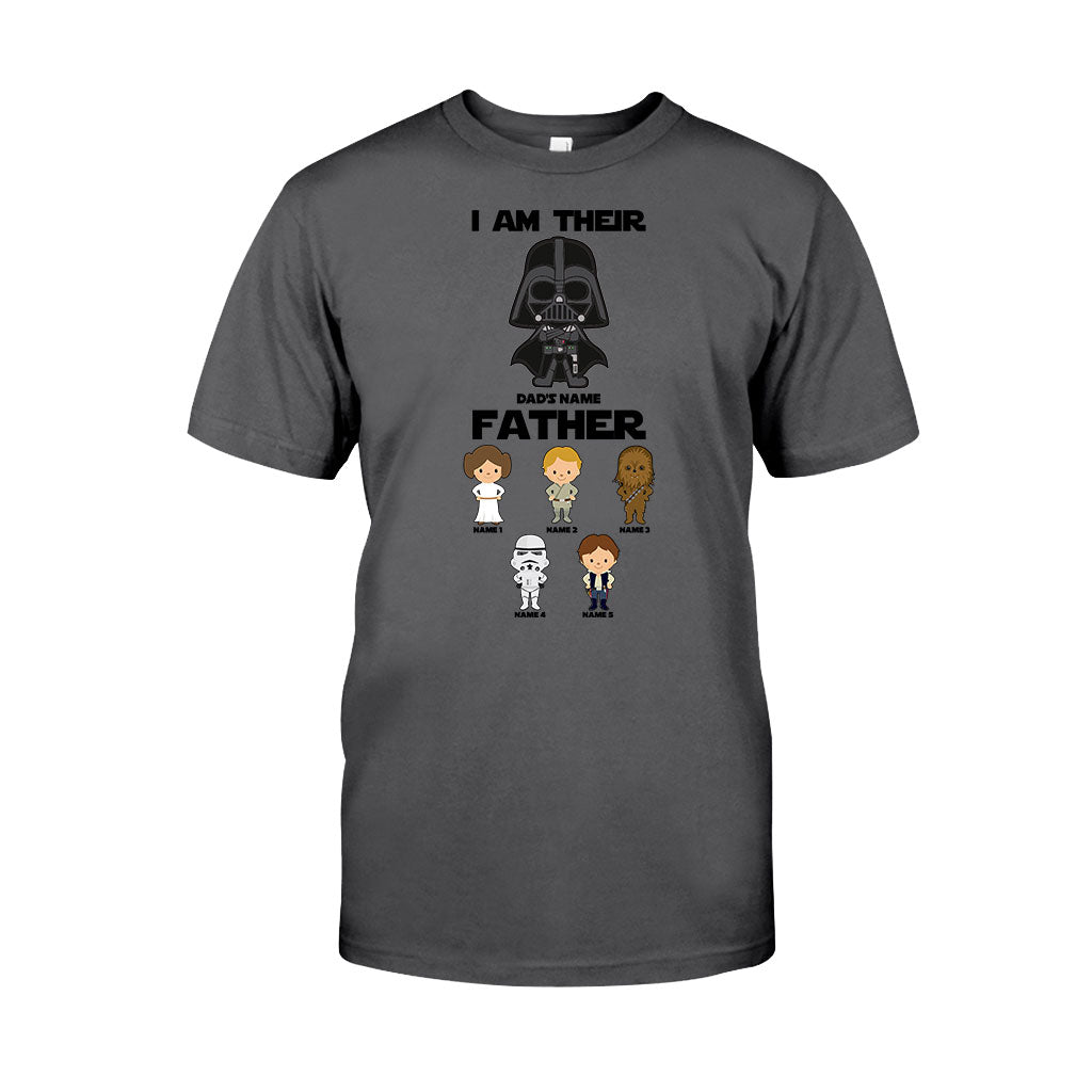 Personalized I Am Their Father T-shirt & Hoodie for Dad T-shirt & Hoodie GradoCreations