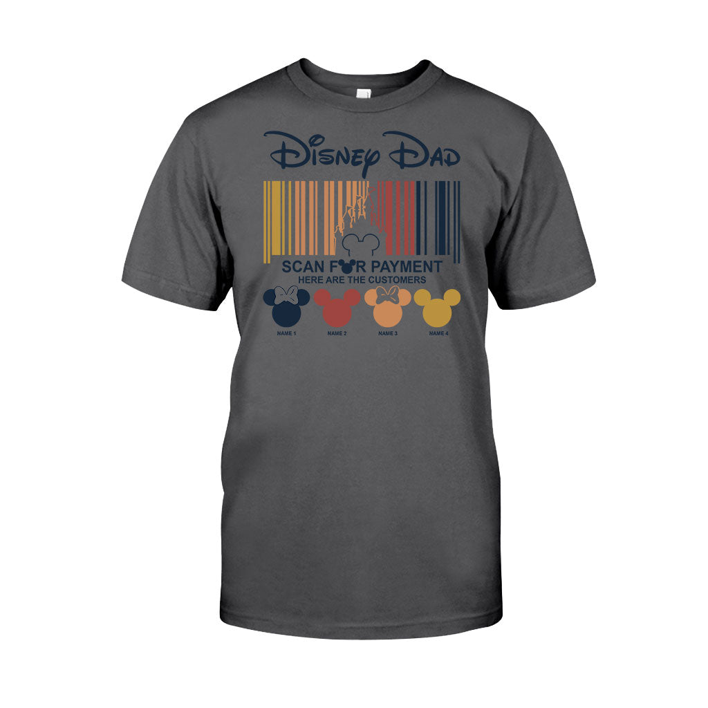 Personalized Scan For Payment T-shirt Hoodie Gift for Dad T-shirt & Hoodie GradoCreations