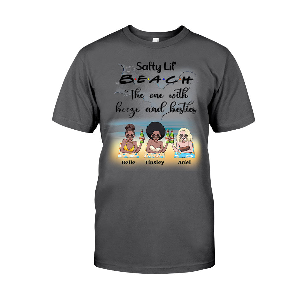 Personalized Salty Lil' Besties T-shirt & Hoodie Gift for Friends T-shirt & Hoodie GradoCreations