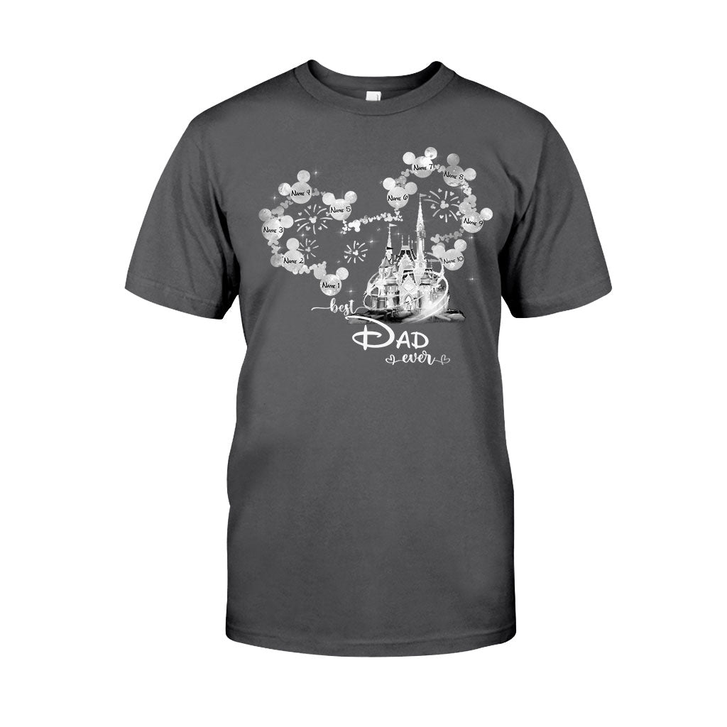 Personalized Best Dad Ever T-Shirt & Hoodie Gift for Father's Day T-shirt & Hoodie GradoCreations