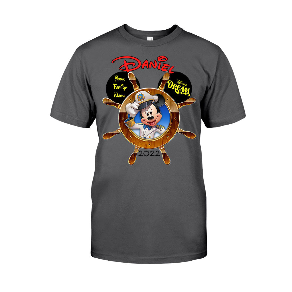 Personalized Mickey Mouse Ears Cruise T-shirt & Hoodie Gift for Family T-shirt & Hoodie GradoCreations