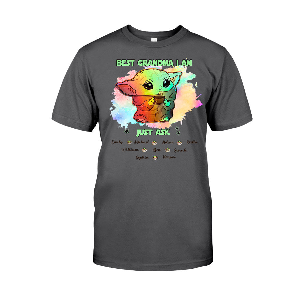 Personalized Best Grandma T-shirt & Hoodie with Custom Names Gift T-shirt & Hoodie GradoCreations