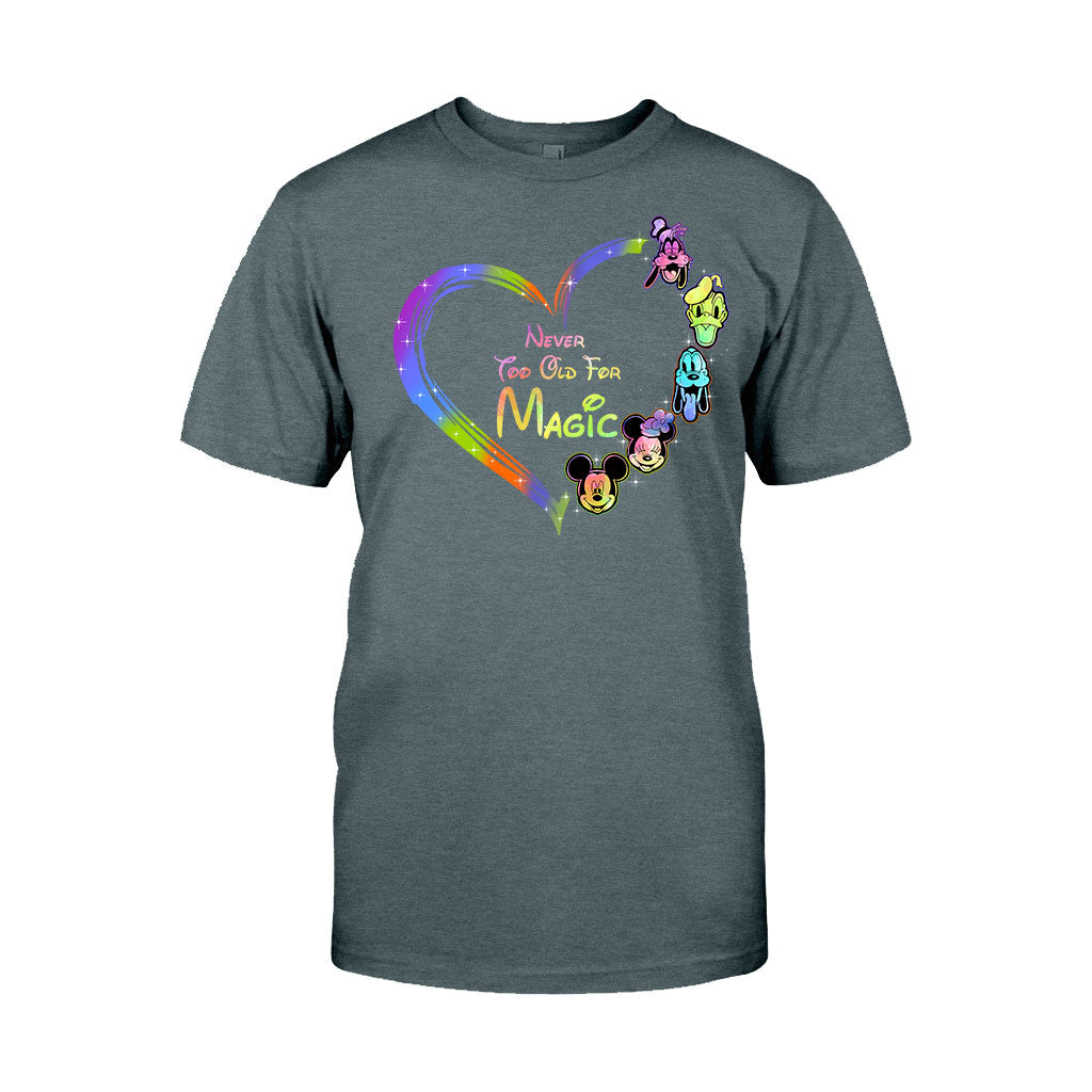 Personalized Never Too Old For Magic T-shirt & Hoodie Gift for All Ages T-shirt & Hoodie GradoCreations