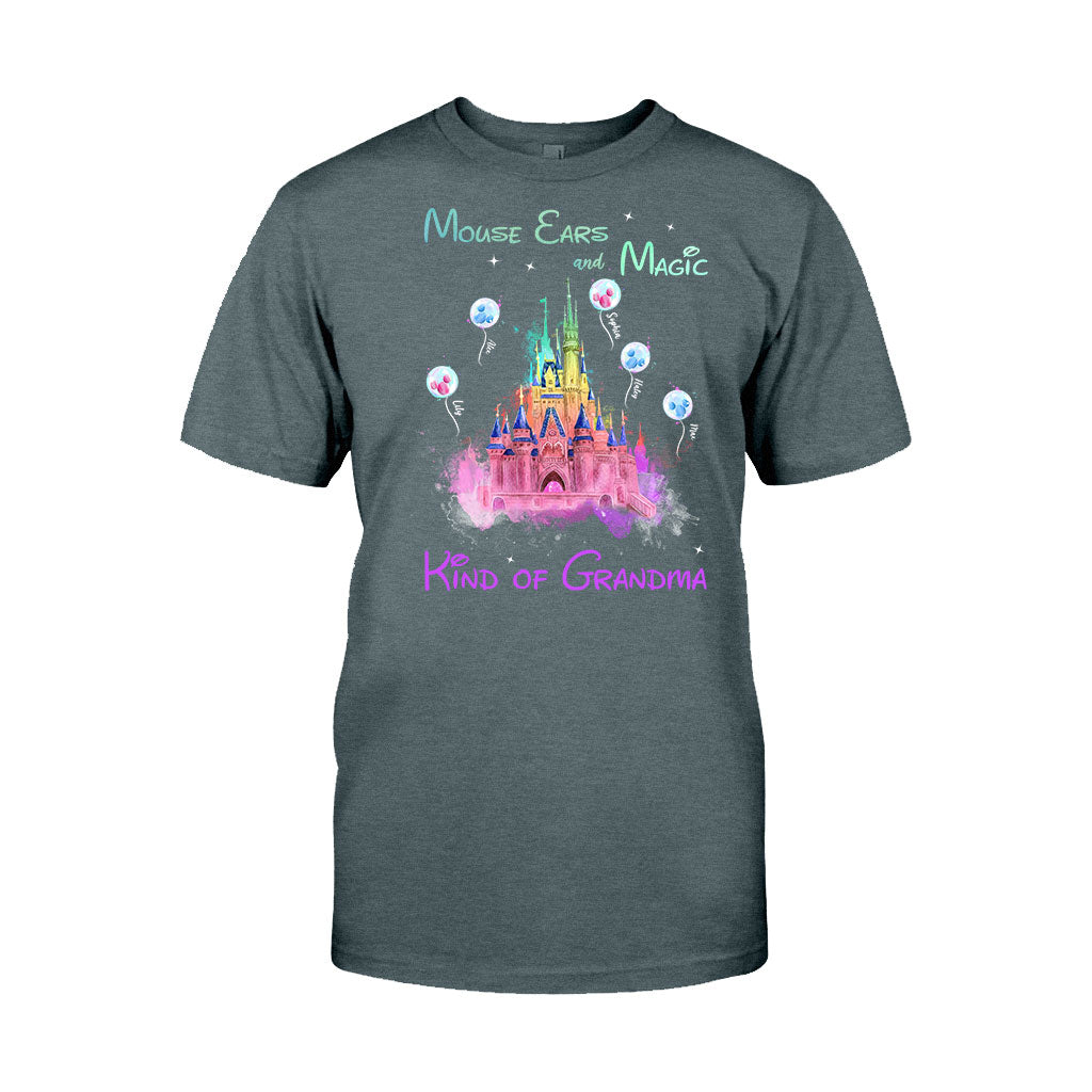 Personalized Mouse Ears T-Shirt for Grandma | Custom Magic Gift T-shirt & Hoodie GradoCreations