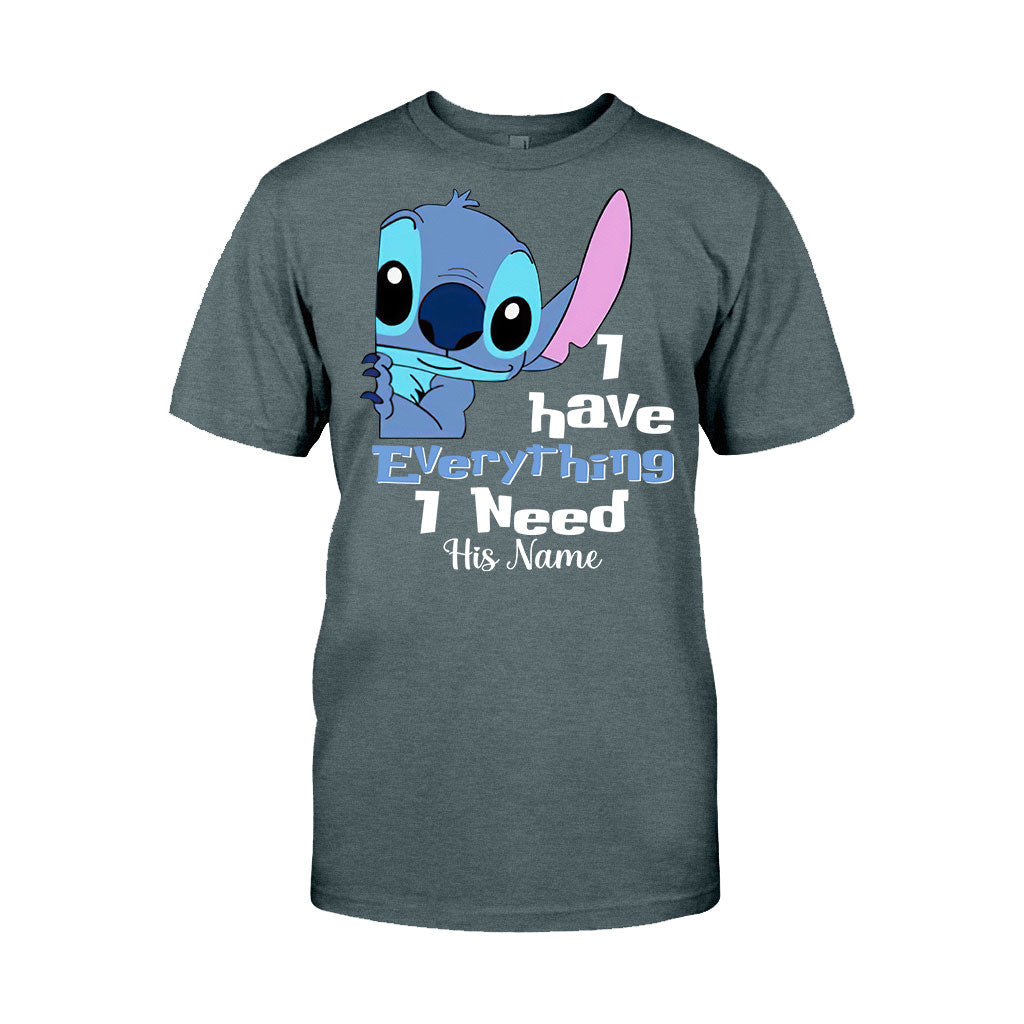 Personalized Ohana T-shirt & Hoodie Gift for Couples T-shirt & Hoodie GradoCreations