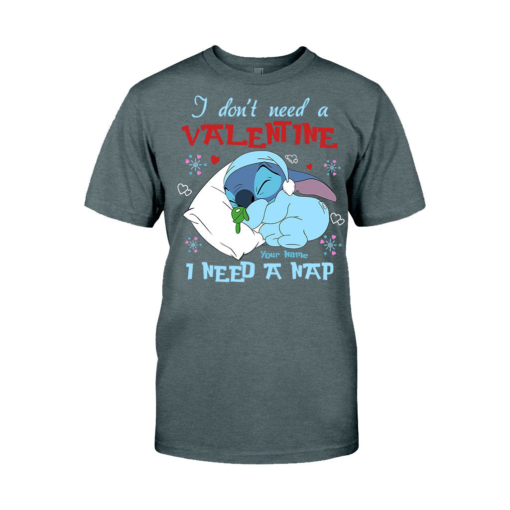 Personalized Valentine Ohana T-shirt & Hoodie Gift for Partner T-shirt & Hoodie GradoCreations