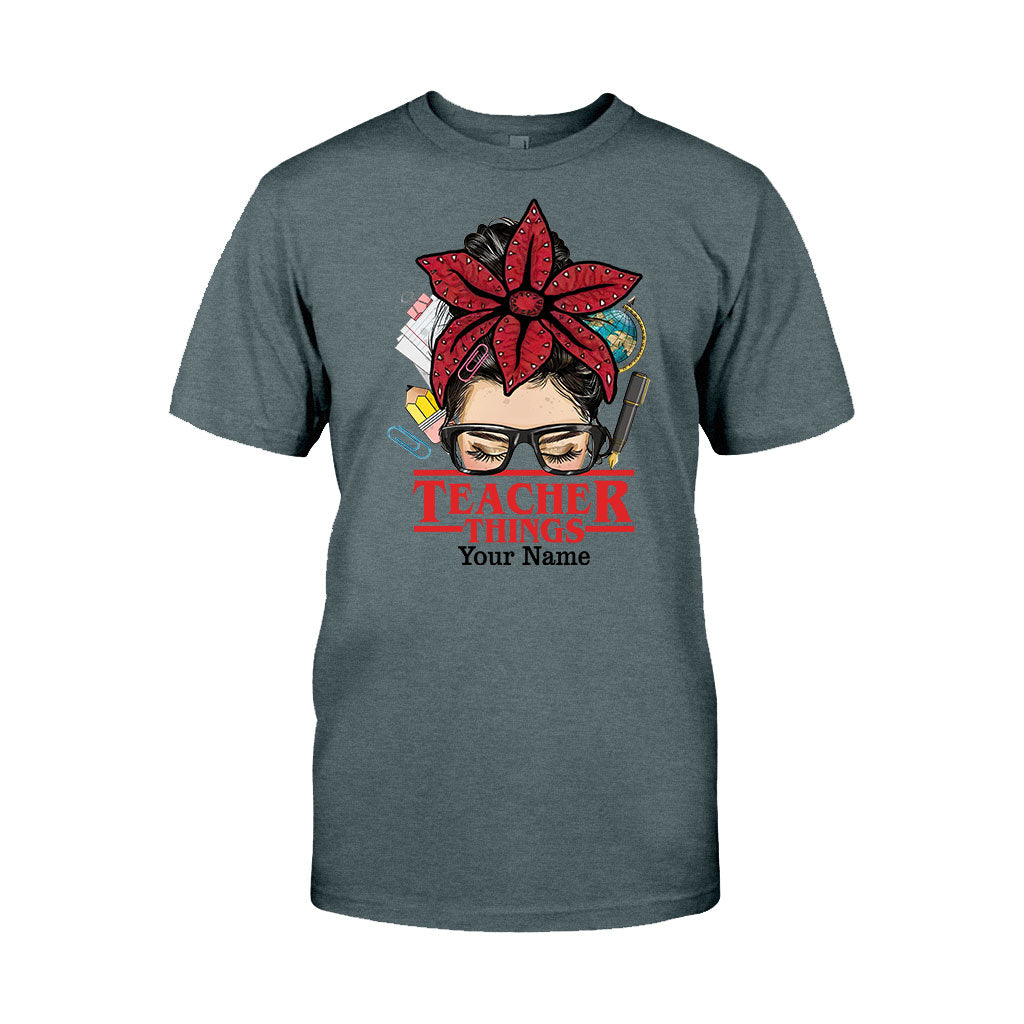 Personalized Teacher Things T-shirt & Hoodie Custom Name Gift T-shirt & Hoodie GradoCreations