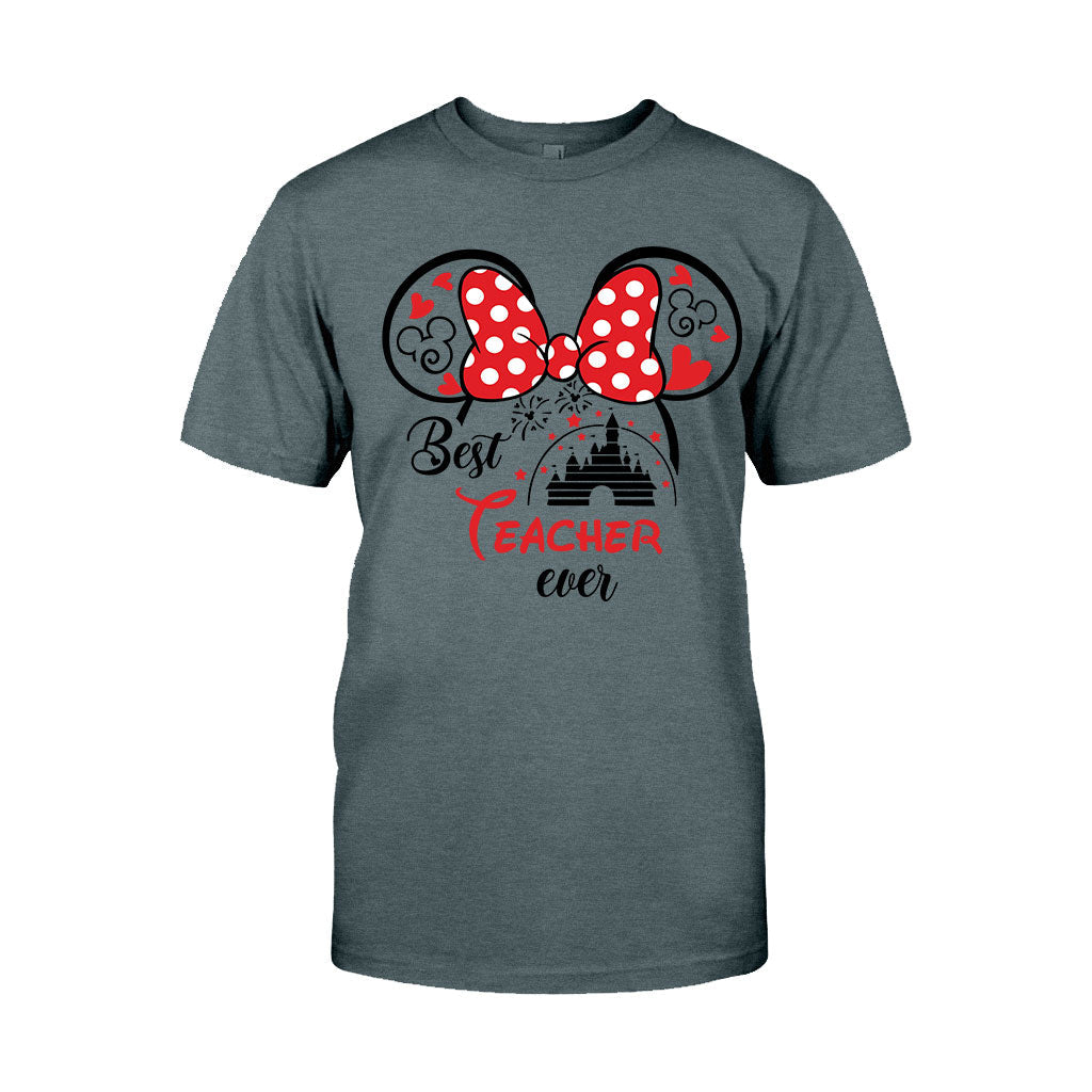 Personalized Best Teacher Ever T-Shirt & Hoodie Gift for Educators T-shirt & Hoodie GradoCreations