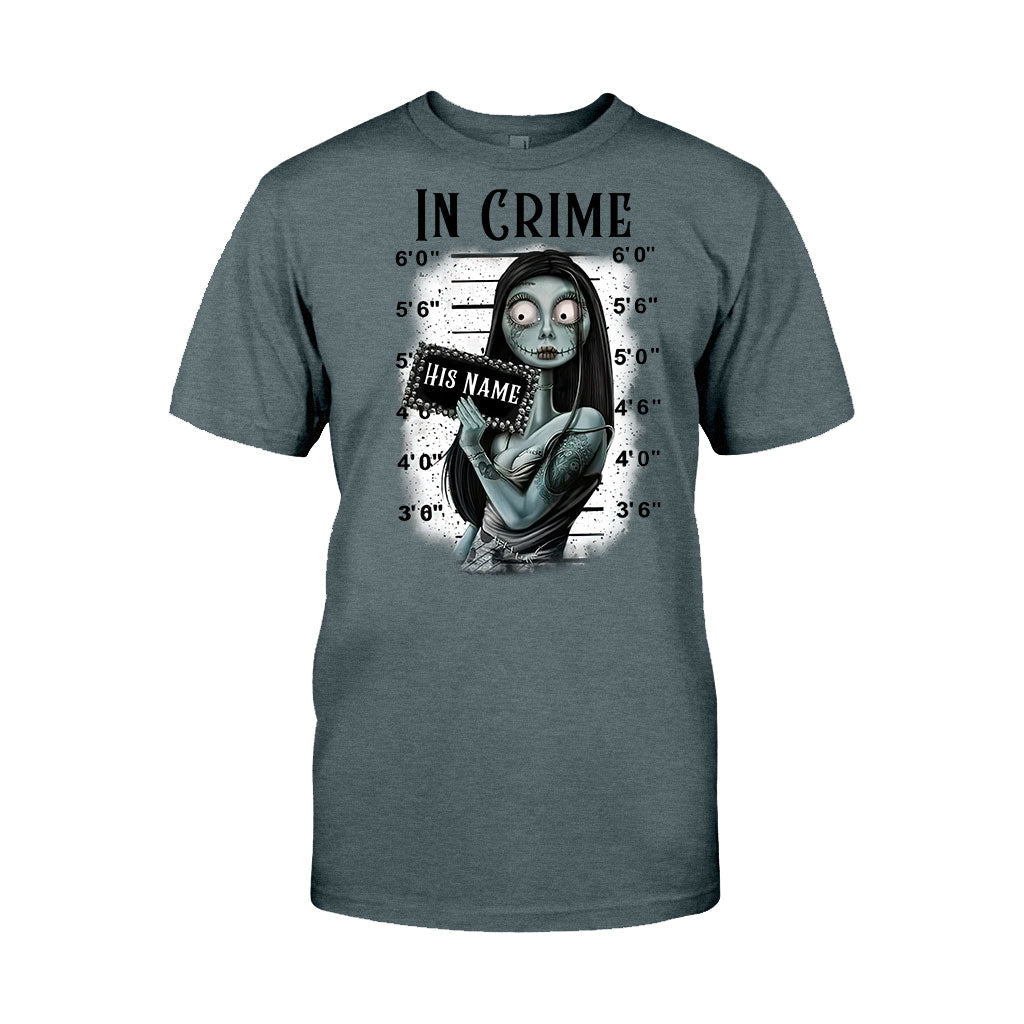 Personalized Partner In Crime T-shirt & Hoodie Gift for Couples T-shirt & Hoodie GradoCreations