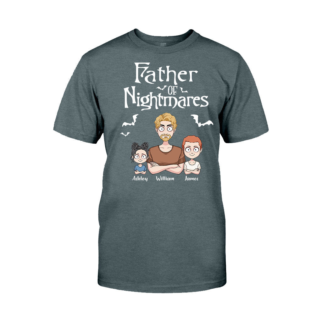 Personalized Father Of Nightmares T-Shirt & Hoodie for Dad T-shirt & Hoodie GradoCreations