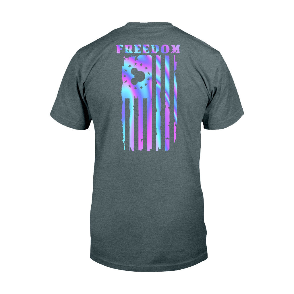 Personalized Freedom T-shirt and Hoodie for Women | Custom Gift T-shirt And Hoodie GradoCreations