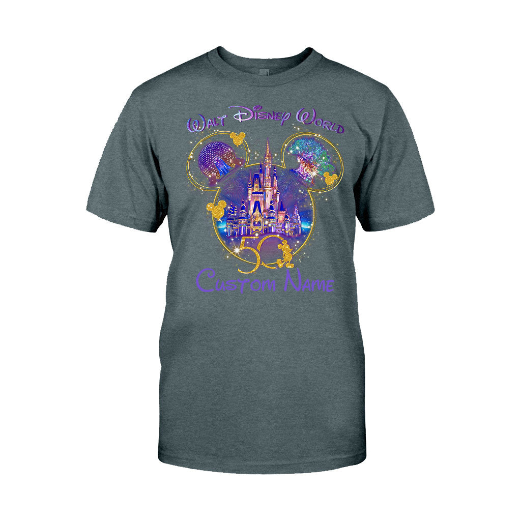 Personalized Christmas Mouse T-shirt & Hoodie Custom Name Gift T-shirt & Hoodie GradoCreations