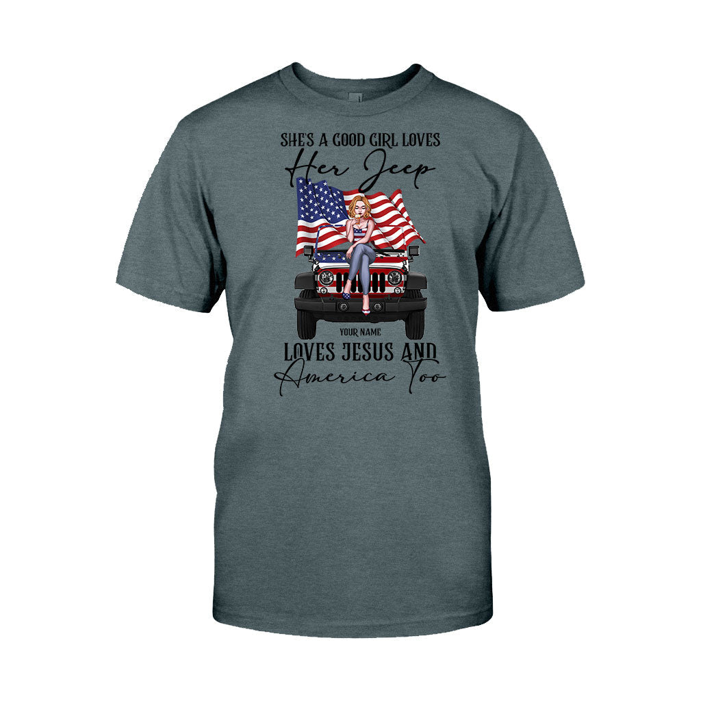 Personalized Independence Day T-shirt and Hoodie Custom Name | GradoCreations T-shirt & Hoodie GradoCreations