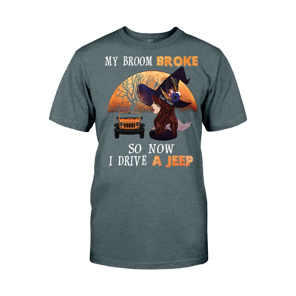 Personalized Halloween T-Shirt & Hoodie Custom Name for Jeep Lovers T-shirt & Hoodie GradoCreations