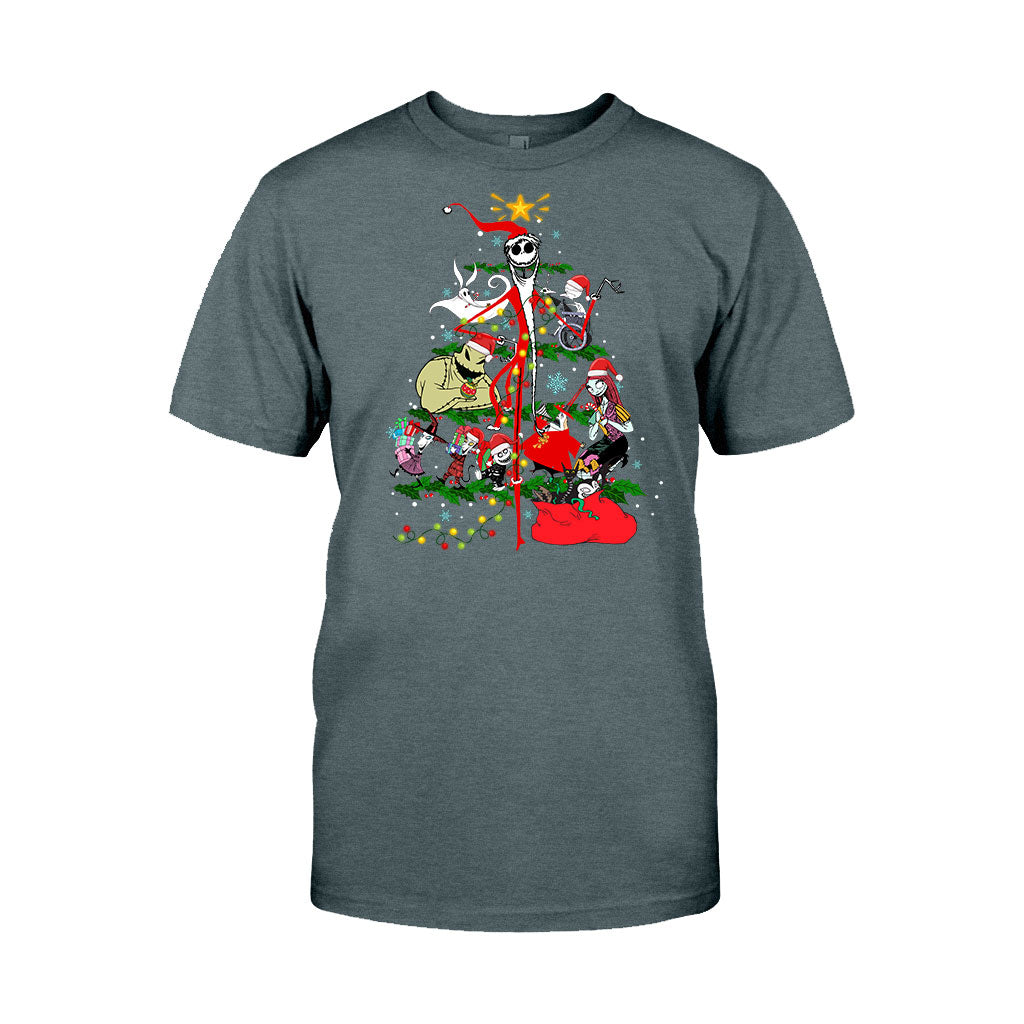 Personalized Nightmare Christmas Tree T-shirt & Hoodie Gift T-shirt & Hoodie GradoCreations